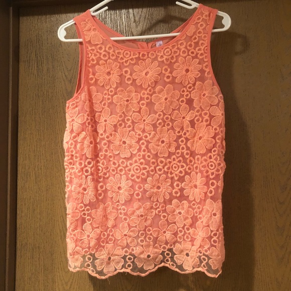 Peach tank top - Picture 1 of 2